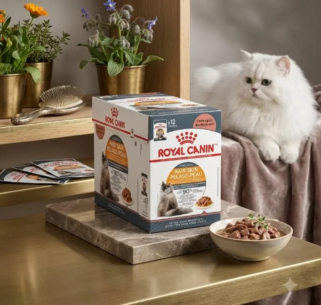 Royal Canin Pouch อาหารเปียกแมวซอง สูตร Hair&Skin 85 g