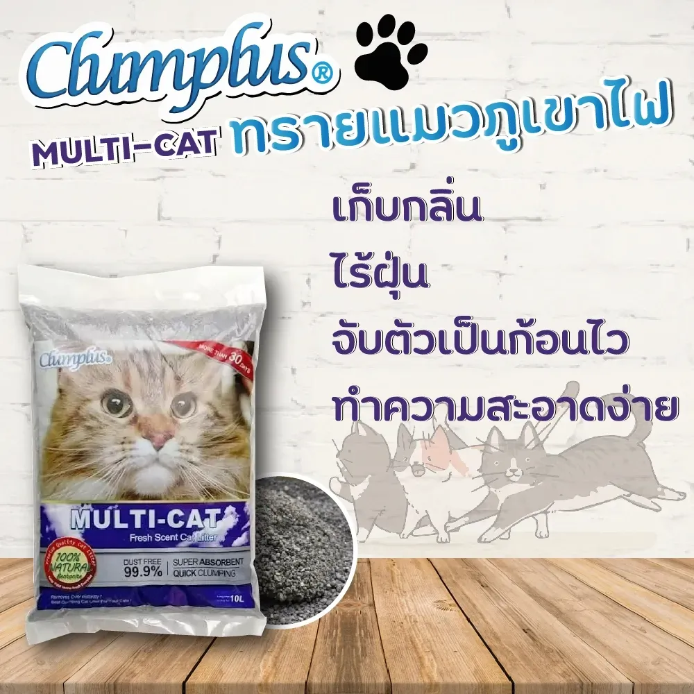 Clumplus Classic ทรายแมว