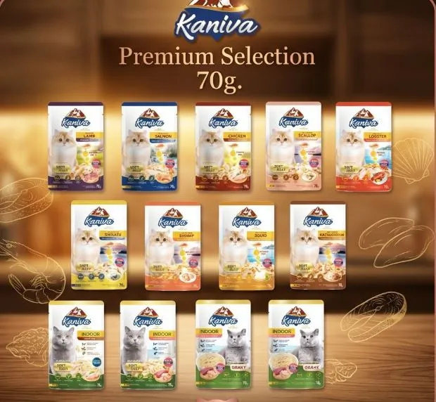 Kaniva Cat Wet Food Pouch 70G