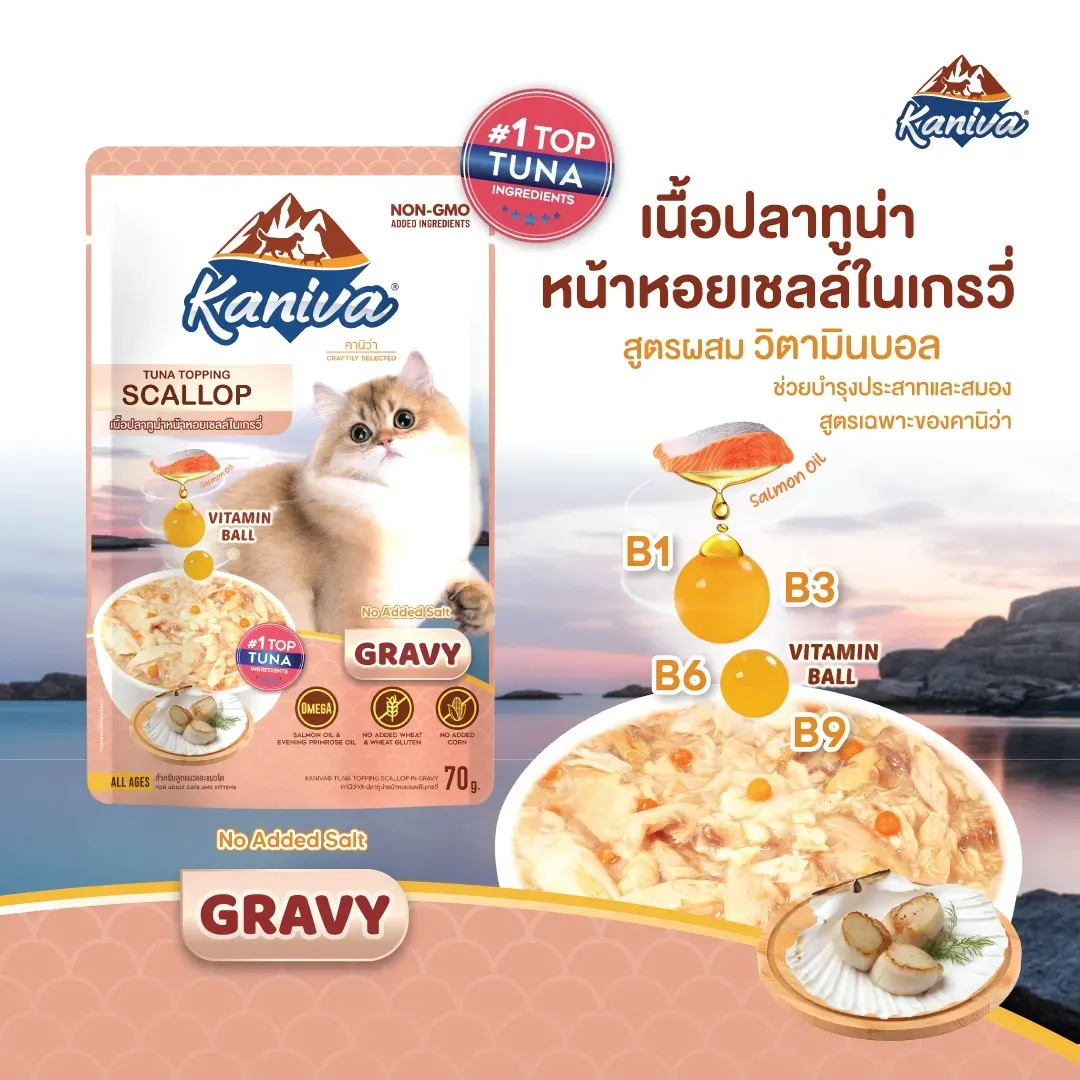 Kaniva Cat Wet Food Pouch 70G