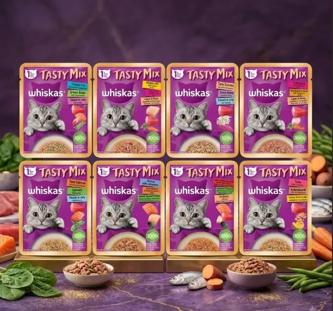 Whiskas Tastymix Pouch อาหารเปียกแมวซอง 70 g