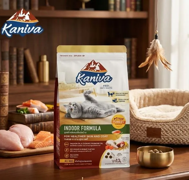 Kaniva Indoor Cat Formula สูตรแมวเลี้ยงในบ้าน