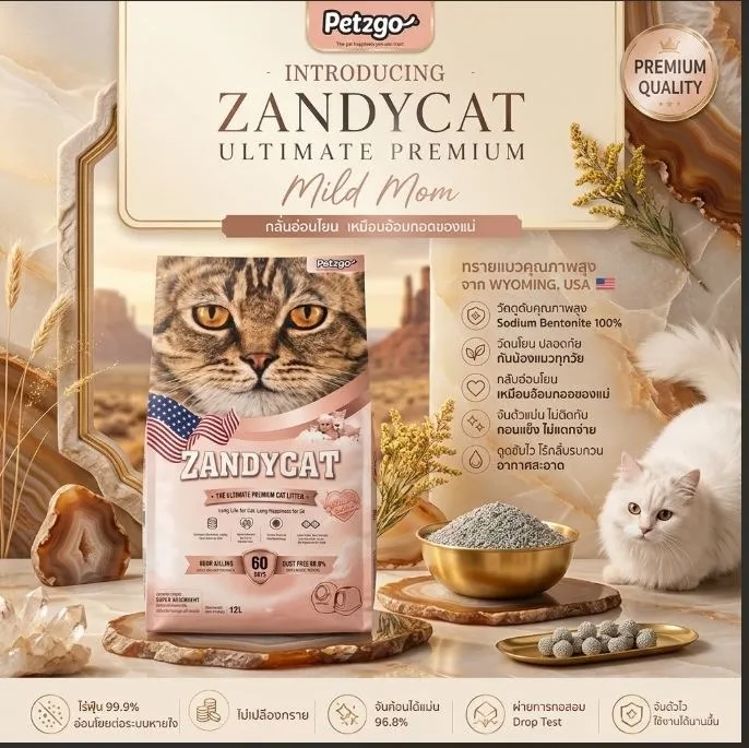 ZANDYCAT ULTIMATE PREMIUM (กลิ่น Mild Mom)