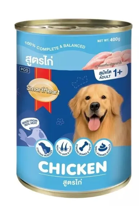 Smartheart Canned อาหารเปียกสุนัข กระป๋อง 400g