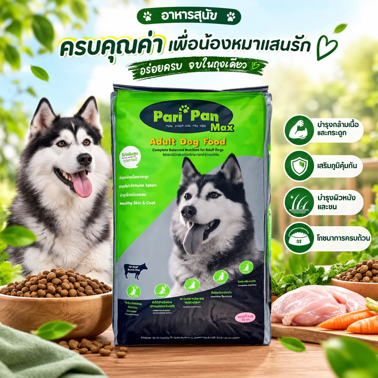 Pan-Pan อาหารสุนัขโต