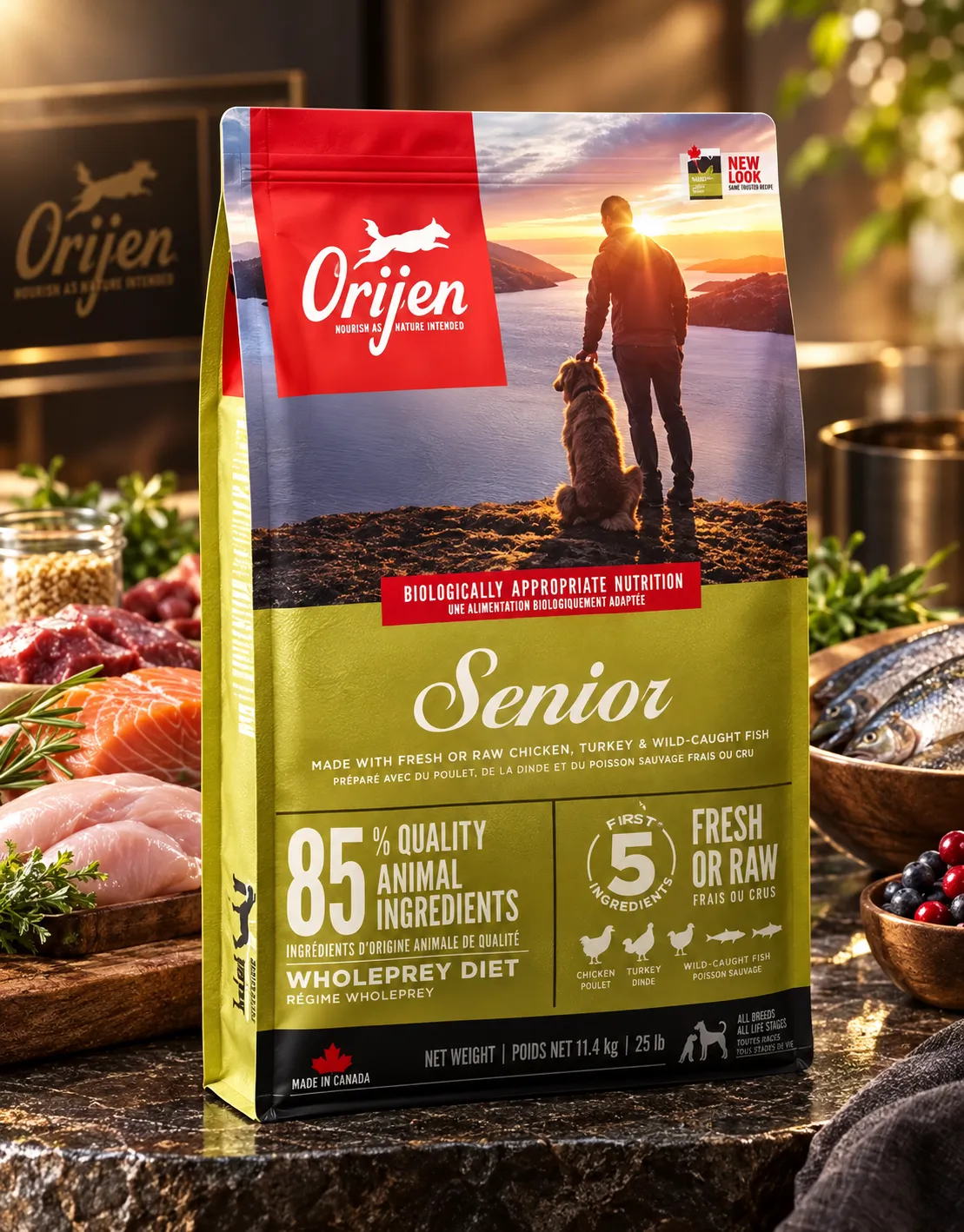 Orijen Senior Dog สำหรับสุนัขสูงวัย
