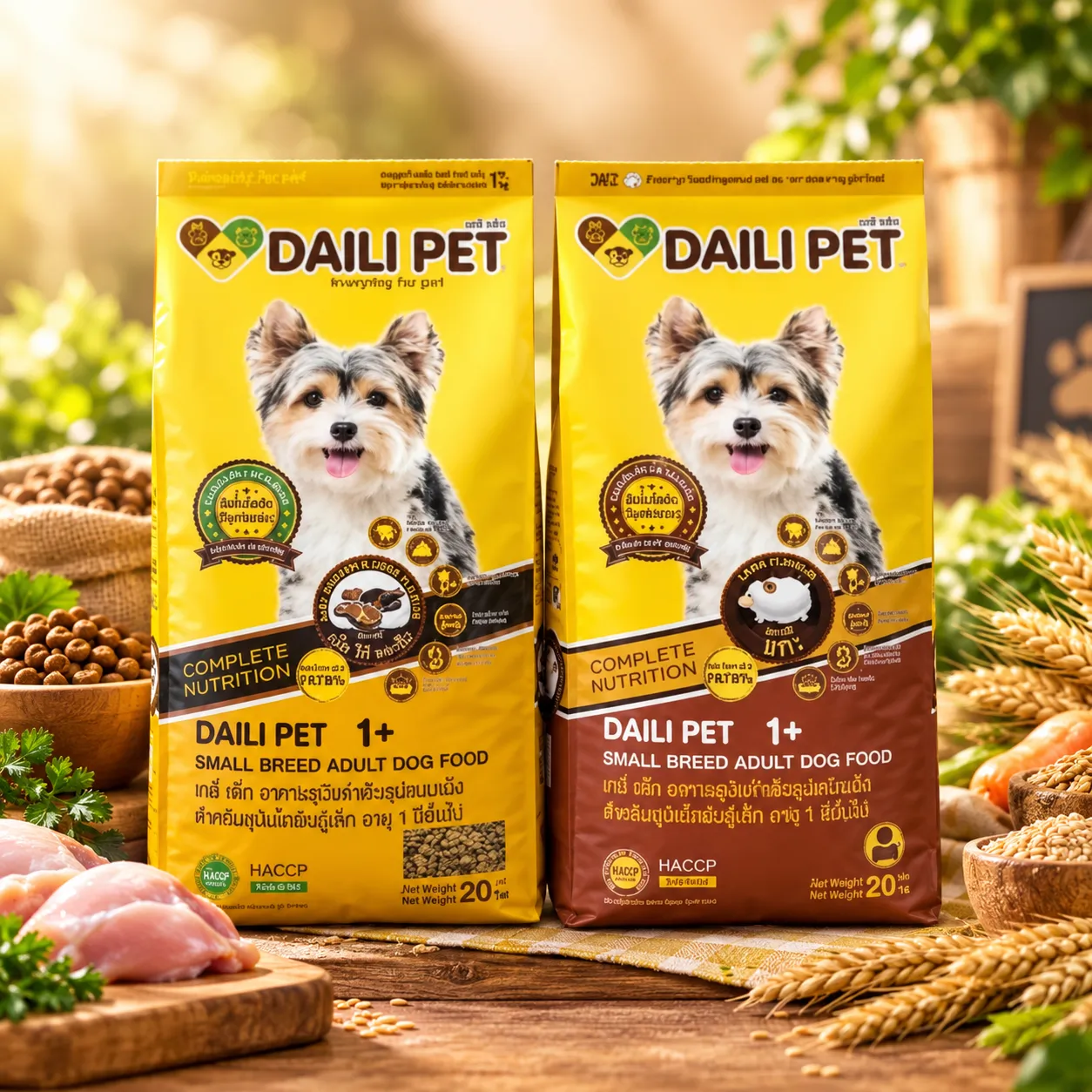 Daili Pet อาหารเม็ดสำหรับสุนัขโตพันธุ์เล็ก