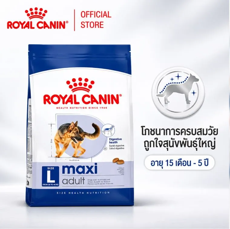 Royal Canin Maxi Adult อาหารสำหรับสุนัขโตพันธุ์ใหญ่