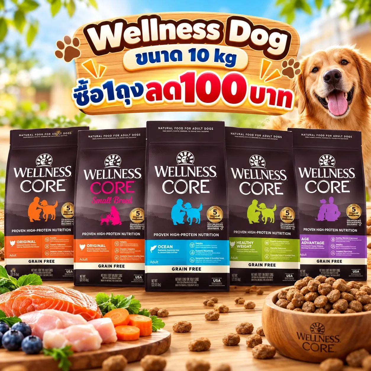 ซื้อ10กิโล1ถุงลด100 บาท