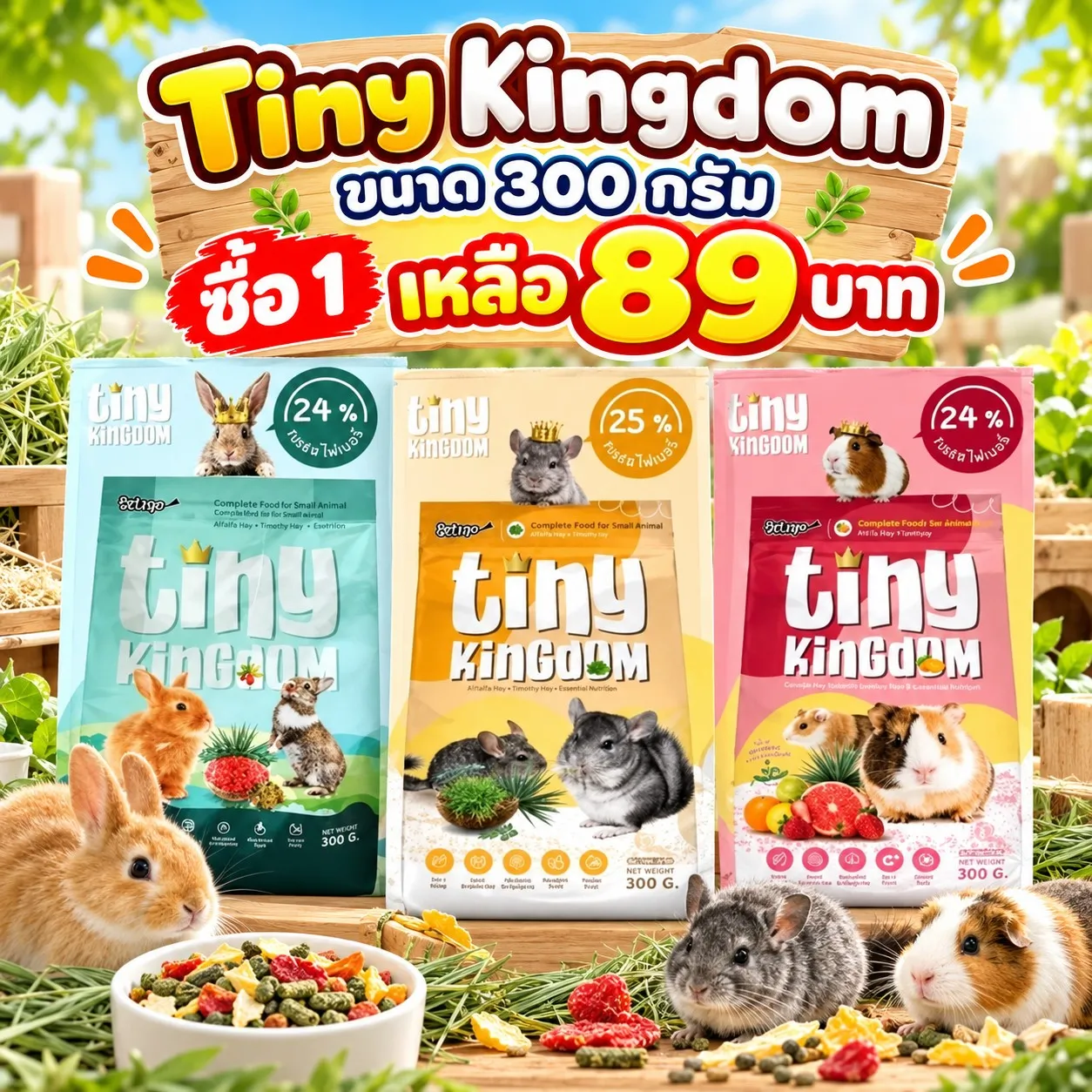 300กรัมซื้อ1ถุง89บาท